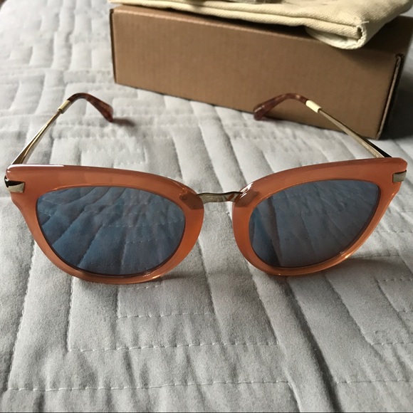 Toms Accessories - Toms Adeline Blush Blue Mirror sunglasses